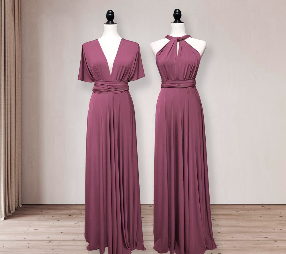 Rosewood Infinity Dress Bridesmaid Multiway Convertible Dress Made in