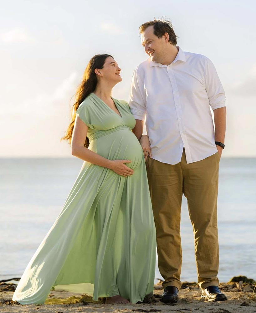 Maternity Dress-Maternity Gown for Photo 2024 Shoot-Infinity Maternity Dress-Convertible Maternity Dress-Versatile Maternity Dress-CARA Dress